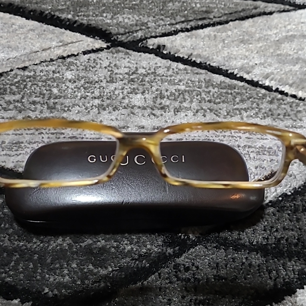 GUCCI Swarovski Eyeglasses & Case - Picture 9 of 13